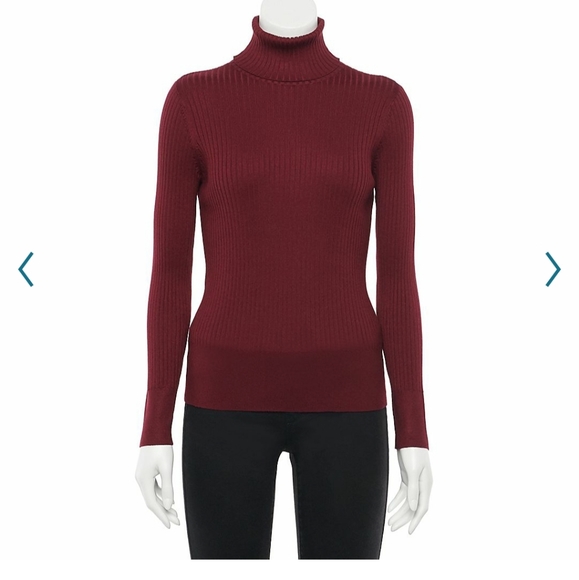 Womens Apt. 9 Turtle Neck Sweater - Picture 5 of 5